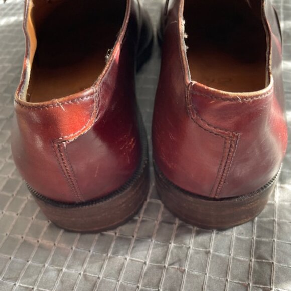 Salvatore Ferragamo leather brown oxfords shoes size 8 1/2 main image 5